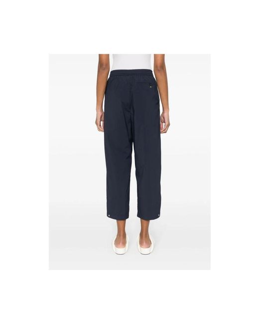 Herno Blue Cropped Trousers