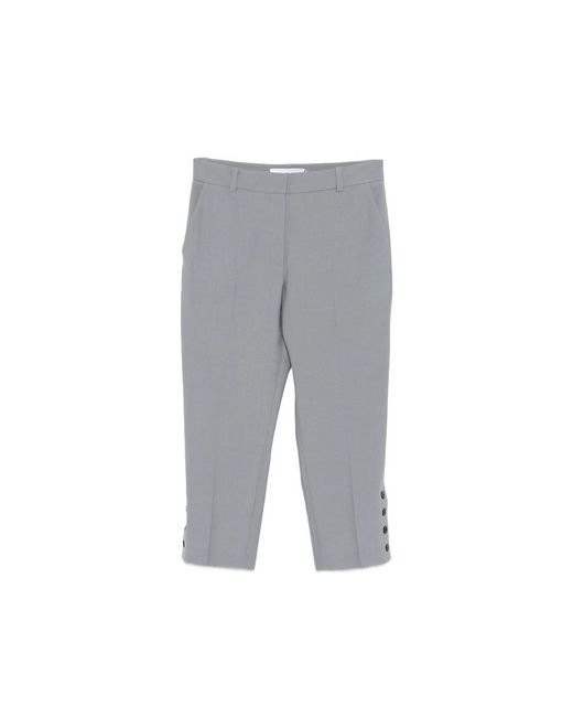 Cropped Trousers IRO en coloris Gray