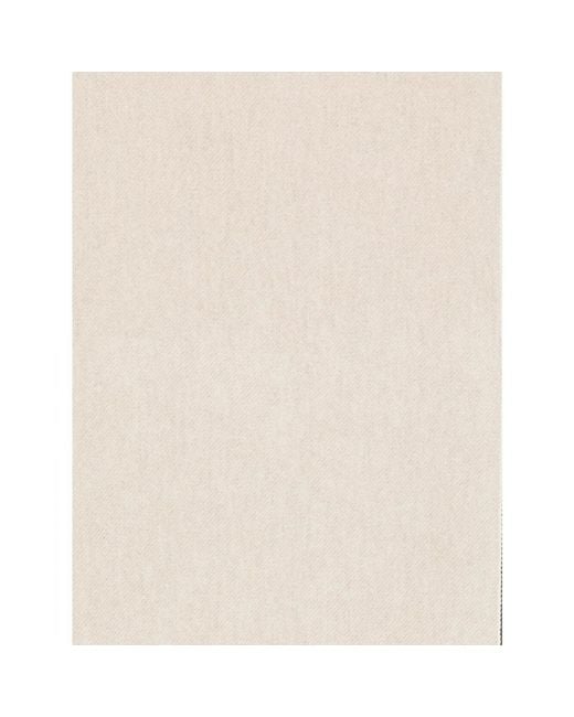 Brunello Cucinelli Luxuriöser Cashmere Schal in Natural für Herren