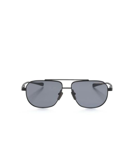 Dita Eyewear Black Schwarze sonnenbrille mit original-etui