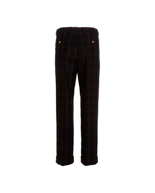 Gucci Stijlvolle Broek Voor Mannen in het Black voor heren