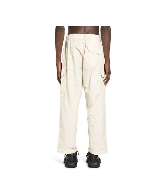 C P Company Natural Straight Trousers for men