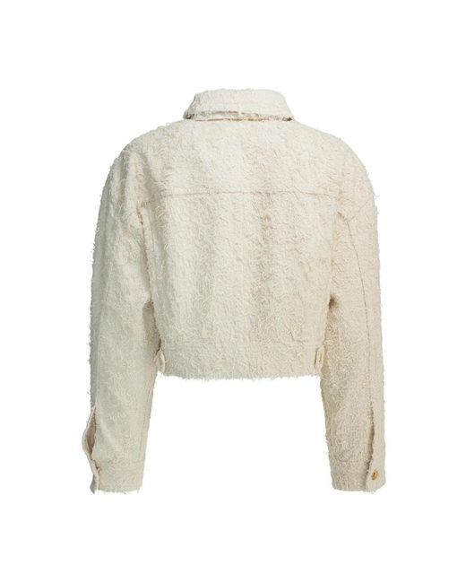 Brunello Cucinelli White Light Jackets