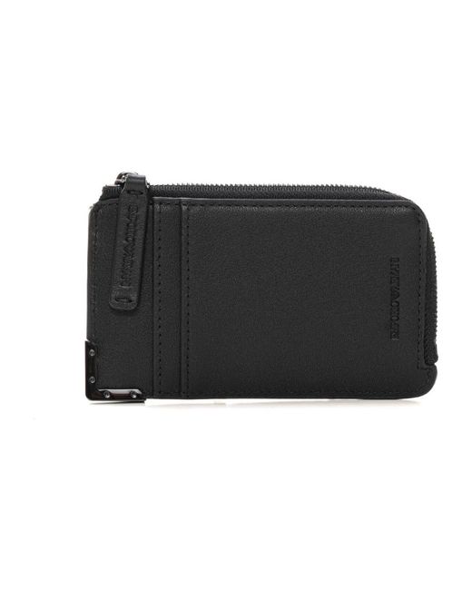 Emporio Armani Black Wallets & Cardholders for men