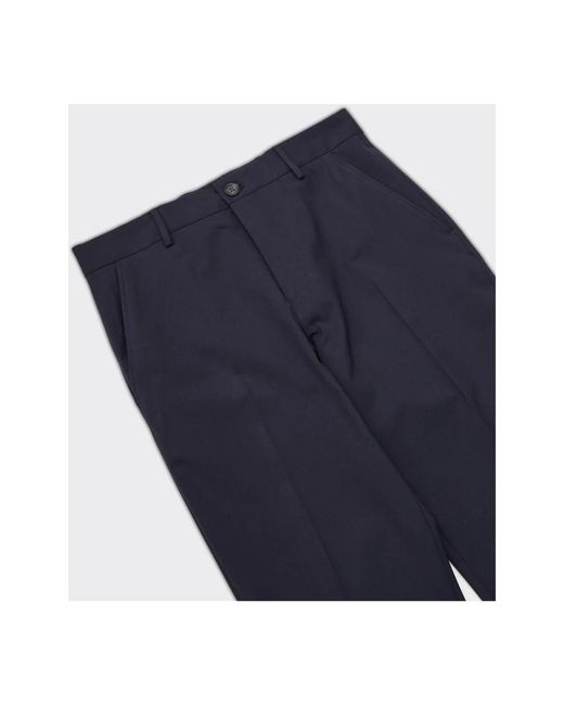SELECTED Straight Trousers in het Blue voor heren