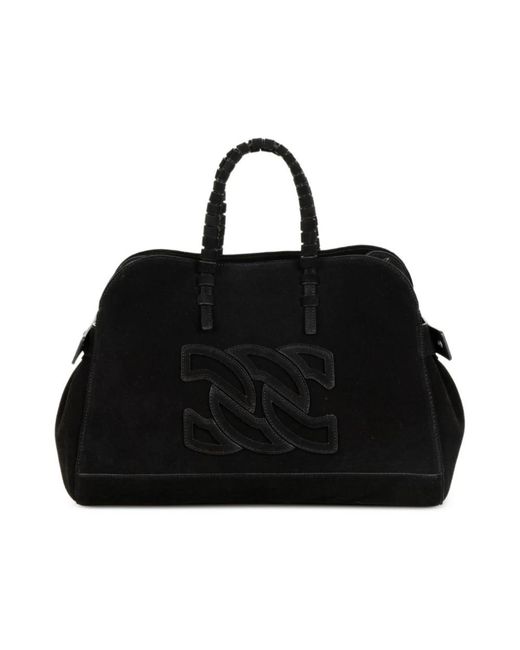 Casadei Black Shopping Bags