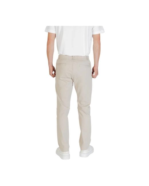 HUGO Broeken ,Polyester Veelzijdige Herenbroek in het Natural voor heren