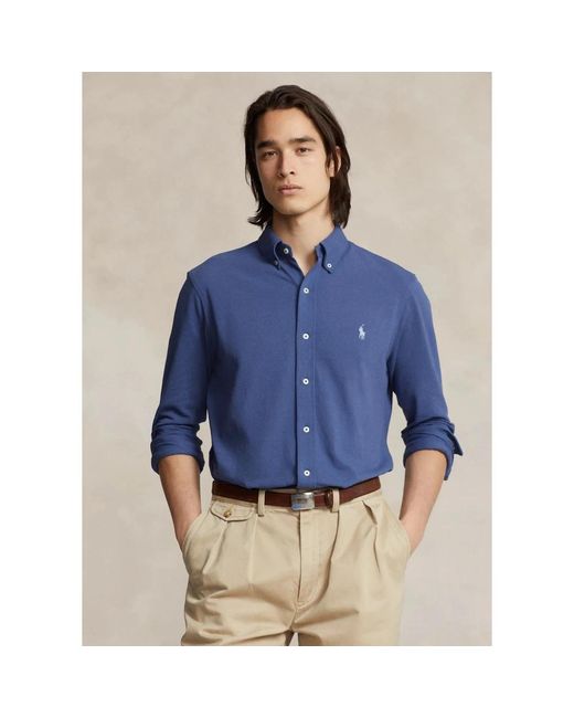 Ralph Lauren Blue Formal Shirts for men