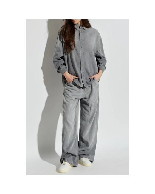 Denim Shirts di DARKPARK in Gray