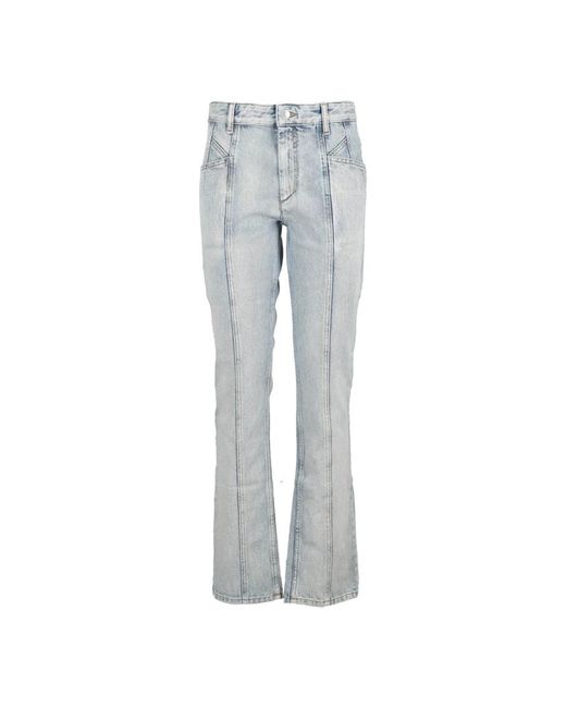 Isabel Marant Gray Flare Jeans