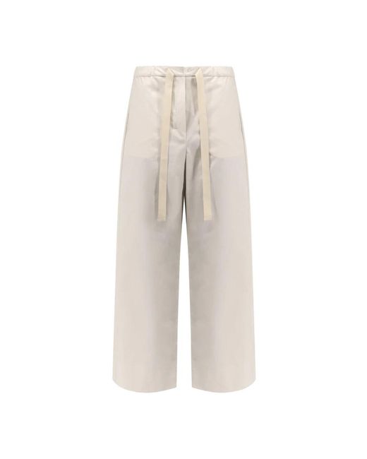 Wide Trousers Max Mara en coloris Natural