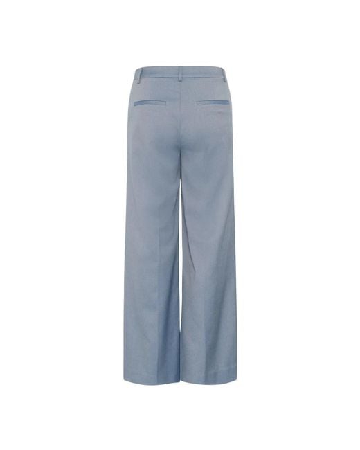 Gestuz Blue Wide Trousers