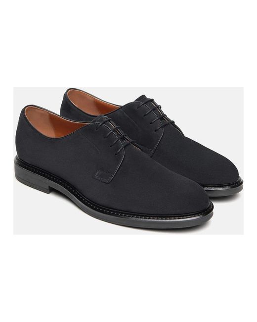 Nero Giardini Blue Laced Shoes for men
