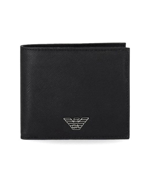 Emporio Armani Wallets & Cardholders in het Black voor heren