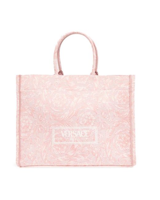 Versace Athena shopper-tasche in Pink für Herren