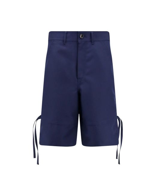 Comme des Garçons Blue Casual Shorts for men