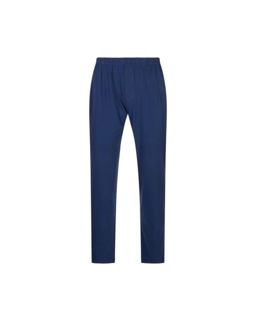 Kiton Pyjamabroek in het Blue voor heren