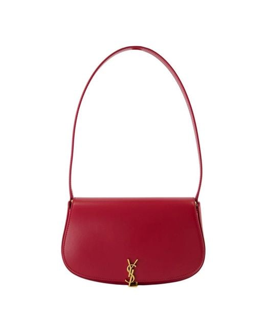 Saint Laurent Red Shoulder Bags