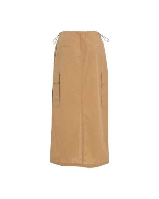 Ottod'Ame Natural Midi Skirts