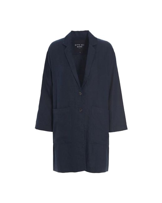 Bitte Kai Rand Blue Single-Breasted Coats