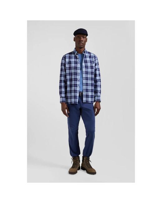 Eden Park Blue Casual Shirts for men