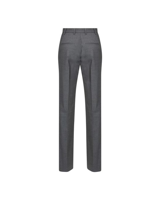 GIUSEPPE DI MORABITO Gray Straight Trousers