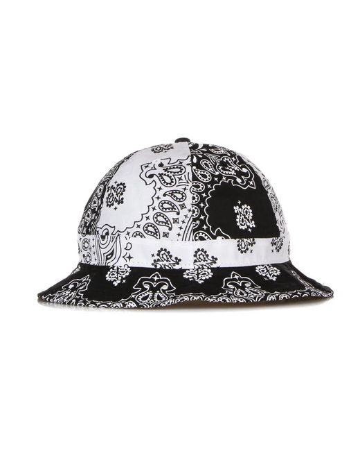 KTZ Accessoires ,Zwart ,Katoen Paisley Explorer Bucket Hat in het Black voor heren