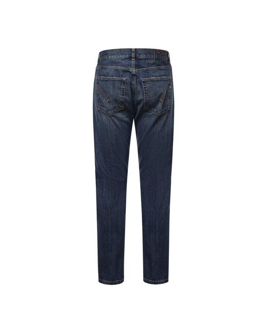Dondup Blue Slim Fit Jeans for men