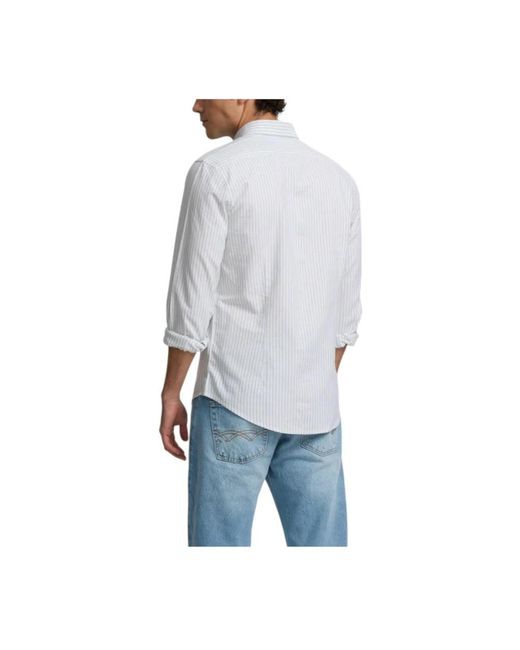 Silbon Gray Casual Shirts for men