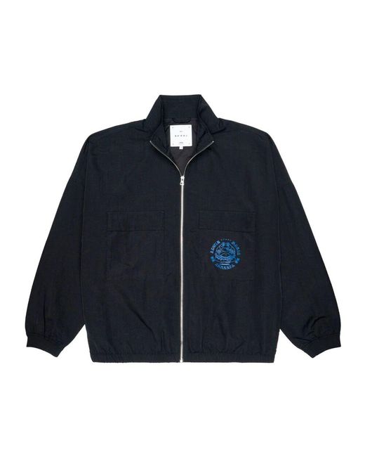 Edwin Nylon Parka Jacke in Blue für Herren