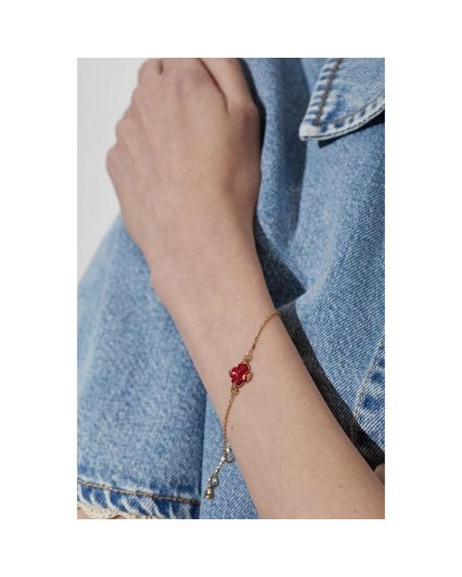 Bracelets Kate Spade de color Metallic