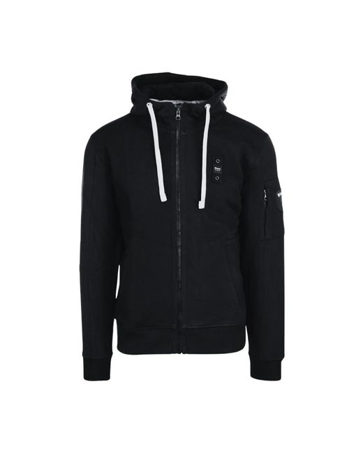Zip-Throughs Blauer de hombre de color Black