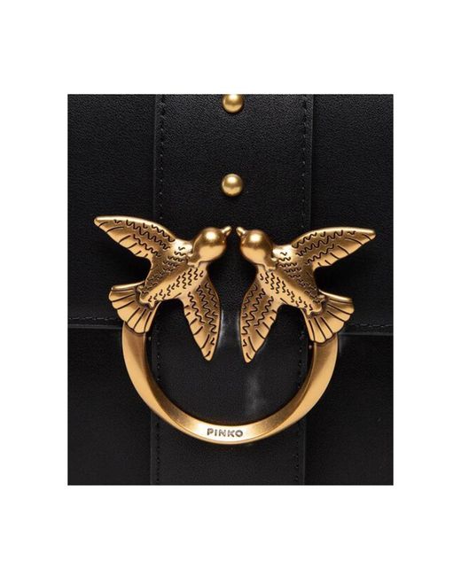 Pinko Black Cross Body Bags