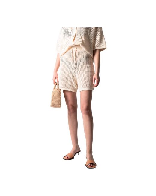 Nanushka Pink Short Shorts