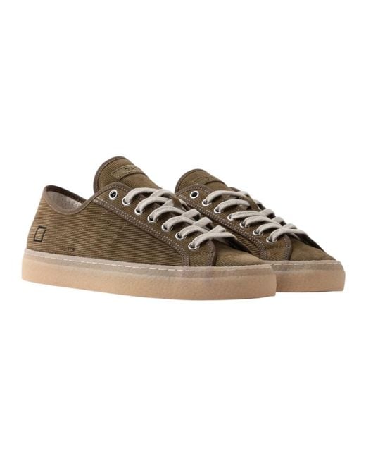 Date Brown Sneakers for men