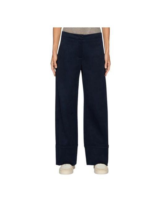 Dondup Blue Wide Trousers