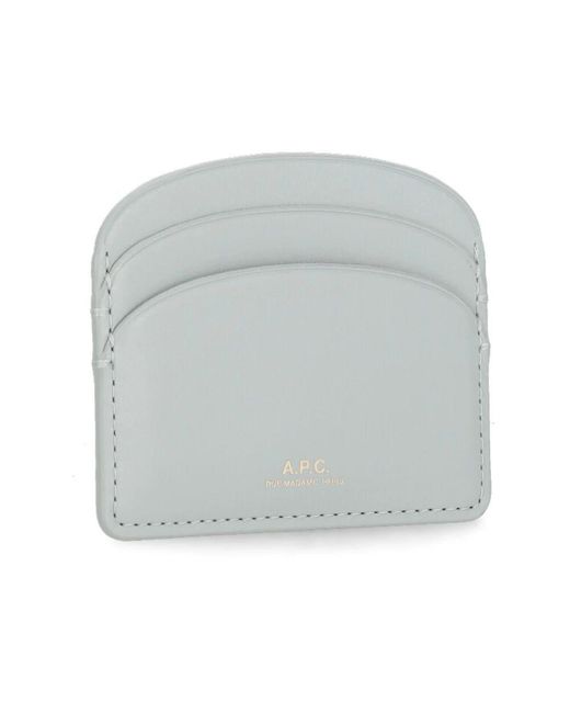 Wallets & Cardholders A.P.C. de color Gray