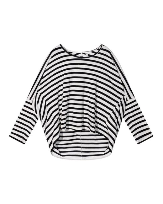 10Days Black Long Sleeve T-Shirts