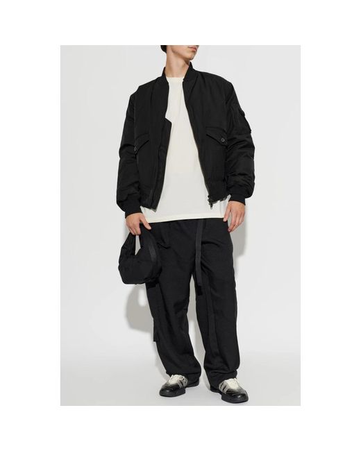 Y-3 Nylon Bomberjack in het Black voor heren