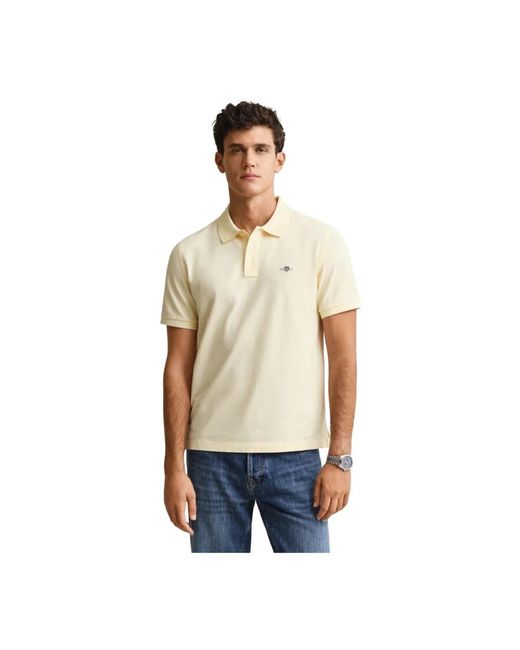 Gant Natural Polo Shirts for men