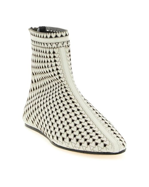 Isabel Marant Natural Ankle Boots