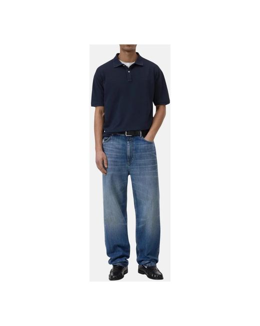 Closed Blue Polo Shirts for men
