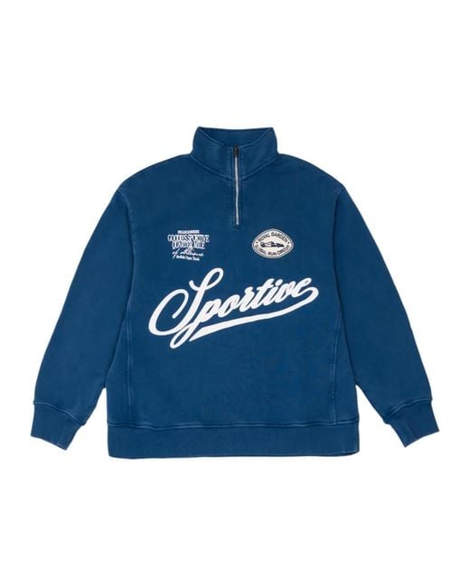 Goodies Sportive Blue Zip-Throughs for men