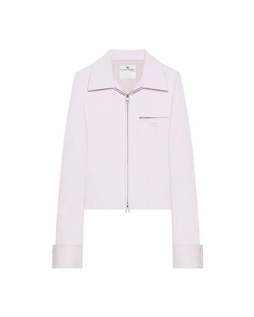 Courreges White Light Jackets