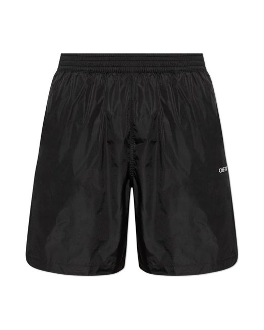 Off-White c/o Virgil Abloh Badehose in Black für Herren