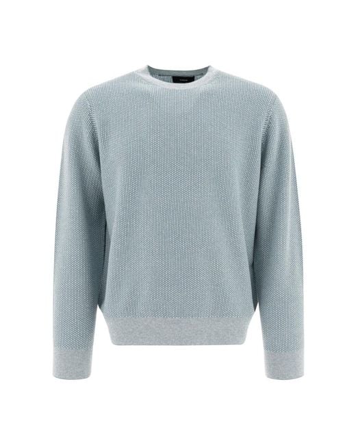Round-Neck Knitwear Vince pour homme en coloris Blue