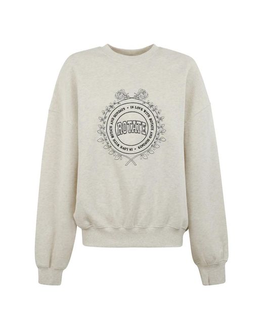 ROTATE BIRGER CHRISTENSEN Sweatshirts in het Gray
