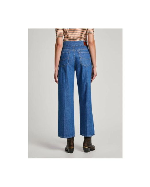 Straight Jeans Pepe Jeans de color Blue