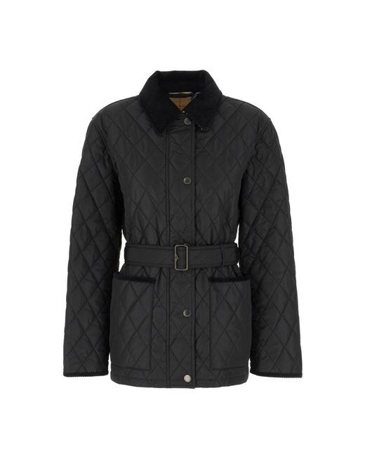 Burberry Chiltern Quilted Jacket in het Black