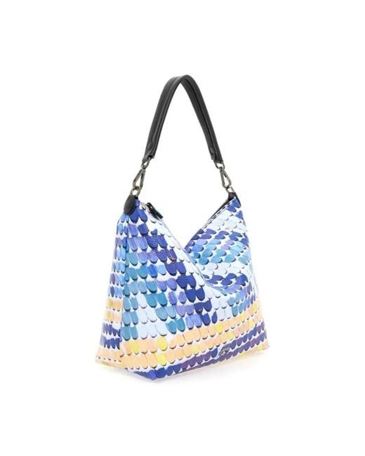 Gabs Blue Shoulder Bags